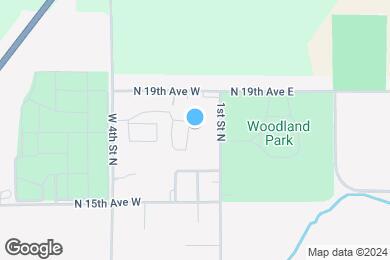 Map image of the property - Woodland Heights