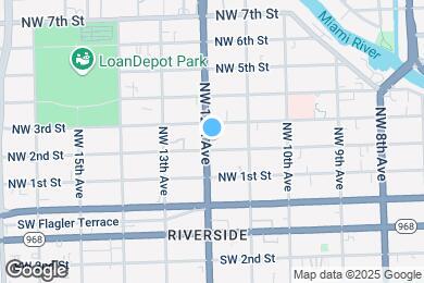 Map image of the property - 219 NW 12th Ave