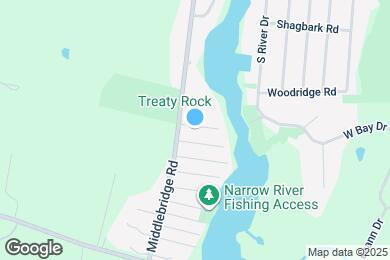 Map image of the property - 19 River Ave