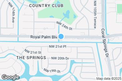 Map image of the property - 10930 Royal Palm Blvd