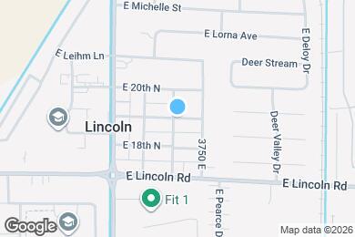Map image of the property - 3714 E 19th N
