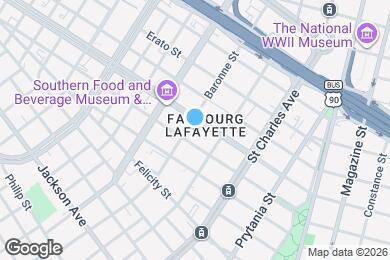 Map image of the property - 1512 Baronne St