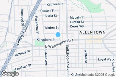 Map image of the property - 441 Kingsboro St