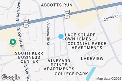 Map image of the property - 106 Lullwater Dr