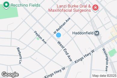 Map image of the property - 127 W End Ave