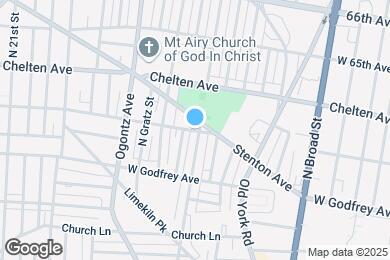 Map image of the property - 1545 Medary Ave
