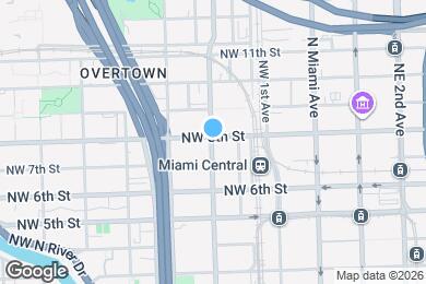 Map image of the property - 777 NW 2nd Ave