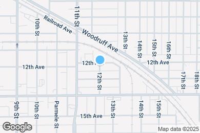 Map image of the property - 1306 12th St