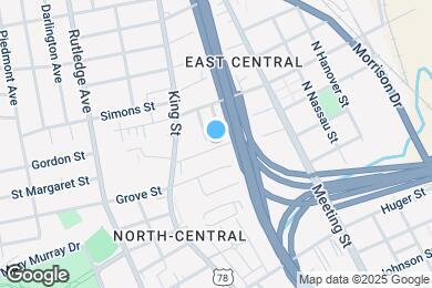 Map image of the property - 40 Poinsett St