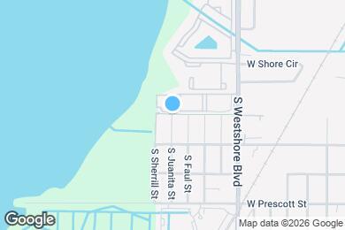 Map image of the property - 6805 S Juanita St