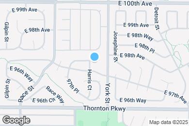 Map image of the property - 2232 E 97th Dr