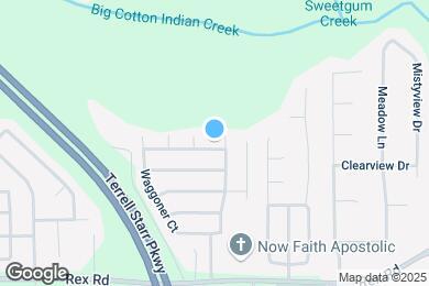 Map image of the property - 3384 Waggoner Trail