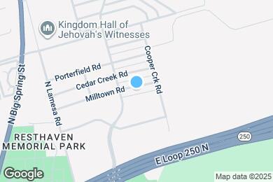 Map image of the property - 1314 Milltown Rd
