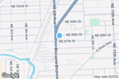 Map image of the property - 619 NE 87th St