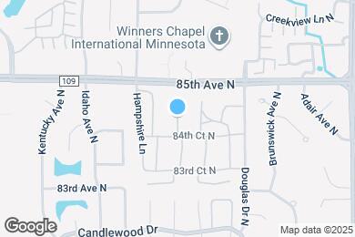 Map image of the property - 6544 84th Court North