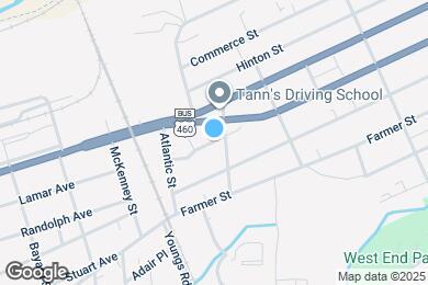 Map image of the property - 1414 Oakdale Ave