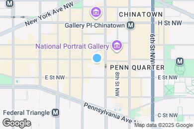 Map image of the property - 912 F St NW