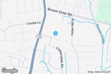 Map image of the property - 4120 Steele Oaks Dr