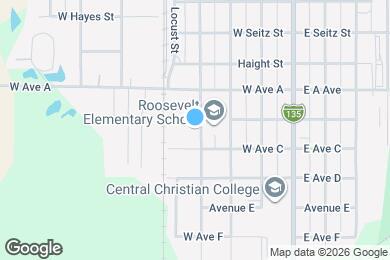 Map image of the property - 908 S Chestnut St