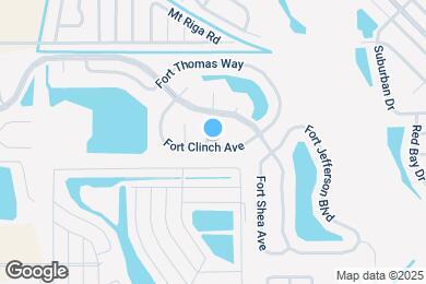 Map image of the property - 8467 Fort Clinch Ave