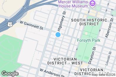 Map image of the property - 318 W Bolton St