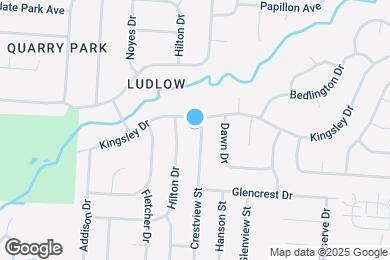 Map image of the property - 1103 Crestview St