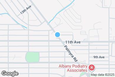 Map image of the property - 715 10th Ave