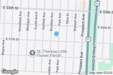 Map image of the property - 5626 Park Ave