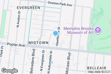 Map image of the property - 233 Hawthorne St