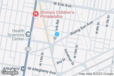 Map image of the property - 3425 Old York Rd