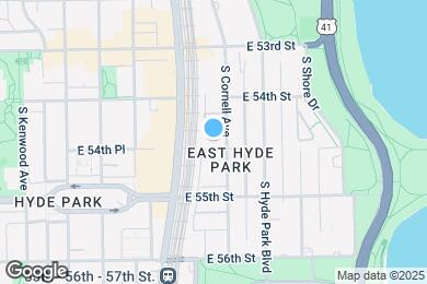 Map image of the property - 5442 S Cornell Ave