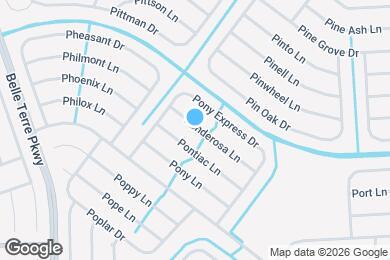 Map image of the property - 12 Ponderosa Ln