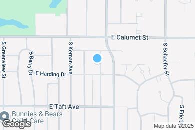 Map image of the property - 2163 S Fountain Ave