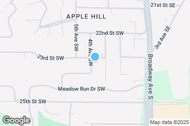 Map image of the property - 316 23rd St. SW