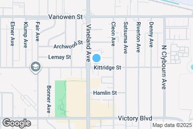 Map image of the property - 10943 Kittridge St