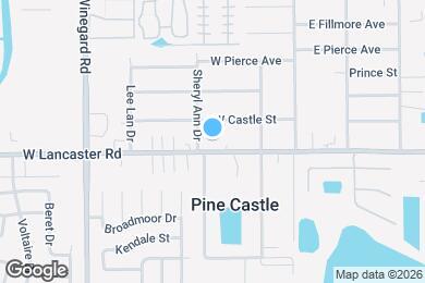 Map image of the property - 229 W Lancaster Rd