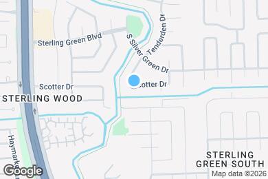 Map image of the property - 14910 Scotter Dr