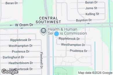 Map image of the property - 3530 Ripplebrook Dr