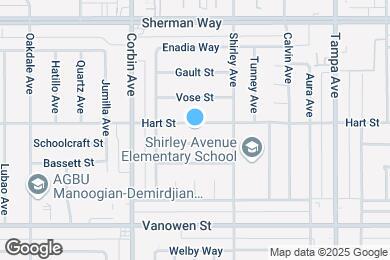 Map image of the property - 19544 Hart St