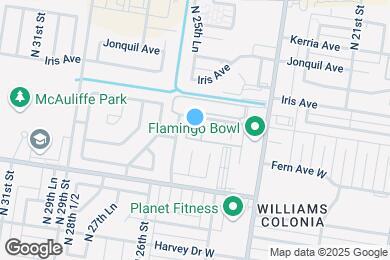 Map image of the property - 2501 Hibiscus Ave