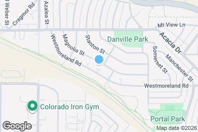 Map image of the property - 1075 Magnolia St