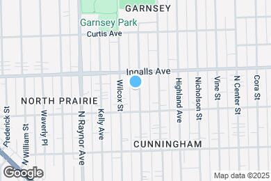 Map image of the property - 1113 Oakland Ave