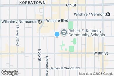 Map image of the property - 702-708 S. Mariposa Ave.