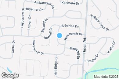 Map image of the property - 3294 Bellowind Dr