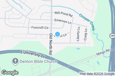 Map image of the property - 2712 Chebi Ln