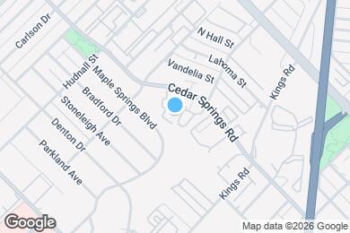 Map image of the property - 5014 Les Chateaux Dr
