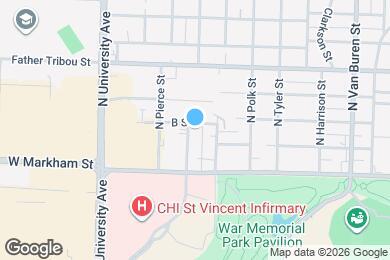 Map image of the property - 217 N Fillmore St