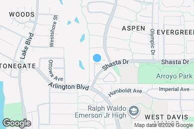 Map image of the property - 2323 Shasta Dr