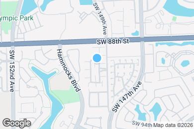 Map image of the property - 8947 SW 149th Pl