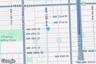 Map image of the property - 4901 NW 10th Ave